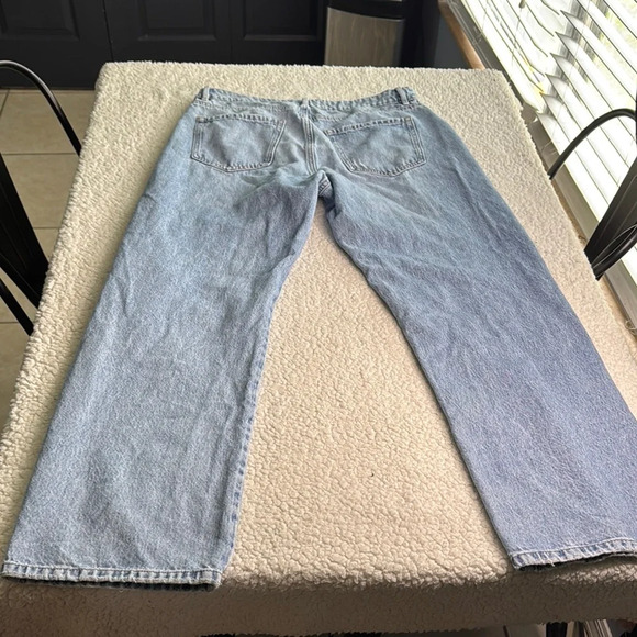 Garage Light Blue Flare Jeans - Picture 4 of 4